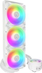 Arctic Liquid Freezer III - 420 A-RGB (White) : All-in-One CPU Water Cooler with 420mm radiator and
