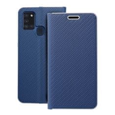 FORCELL Pouzdro / obal na Samsung Galaxy A21s modrý - Luna Carbon