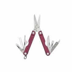 LEATHERMAN LTG833040 MICRA CHERRY NONE multifunkční nástroj, ocel, třešňová střevěná, 10 funkcí 