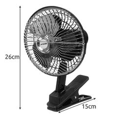 Xtrobb Rotační ventilátor s klipem 23194