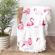 VIVVA® Kulatá plážová osuška | CUBALINKA Flamingo