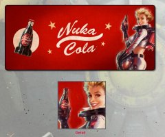 Gaya Entertainment Fallout Podložka pod myš „NUKA GIRL“