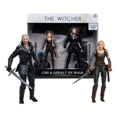 McFarlane Akční figurka Zaklínače Geralt and Ciri (Netflix Season 3) 18 cm