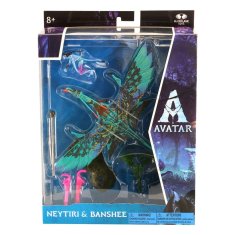 McFarlane Avatar W.O.P Deluxe Large Akční Figurka Neytiri & Banshee