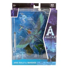 McFarlane Avatar WOP Deluxe Large Akční figurka Jake Sully & Banshee