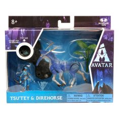 McFarlane Avatar WOP Deluxe Medium Akční figurky Tsu'tey & Direhorse