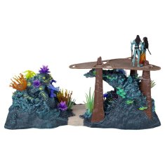 McFarlane Avatar: The Way of Water Akční figurky Metkayina Reef s Tonowari a Ronalem