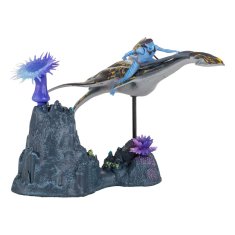 McFarlane Avatar: The Way of Water Deluxe Medium Akční figurky Neteyam & Ilu