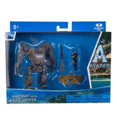 McFarlane Avatar: The Way of Water Deluxe Medium Akční figurky Amp Suit s ovladačem RDA