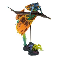 McFarlane Avatar: The Way of Water Deluxe Velká akční figurka Jake Sully & Skimwing