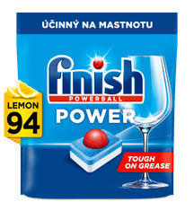 Finish Power All in 1 tablety do myčky nádobí Lemon Sparkle 94 ks