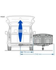 TowBox CAMPER V3 Urban Black SHORT box na tažné zařízení