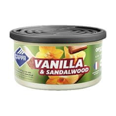 Cappa Autovůně Organic Vanilla & Sandalwood