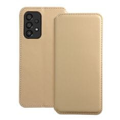 MobilMajak Pouzdro / obal na Samsung Galaxy A33 5G zlaté - knížkové Dual Pocket book