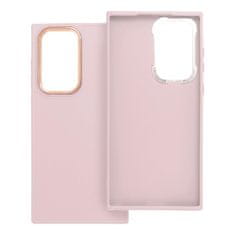 MobilMajak Obal / kryt na Samsung Galaxy S22 Ultra růžový - FRAME