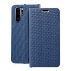 FORCELL Pouzdro / obal na Huawei P30 Pro modré - knížkové Forcell LUNA Carbon