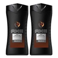 Axe Axe Gel Dark Temptation Body Wash 2x250ml 