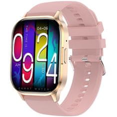 Wotchi AMOLED Smartwatch W21HK – Gold - Pink