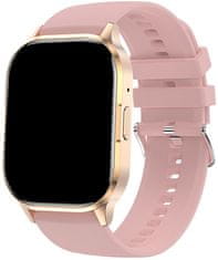 Wotchi AMOLED Smartwatch W21HK – Gold - Pink