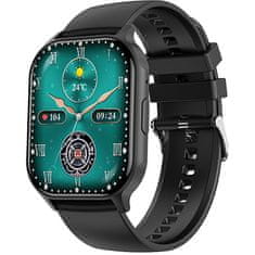 Wotchi AMOLED Smartwatch W26HK – Black - Black