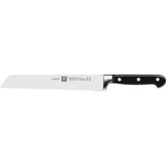 Zwilling Profesionální kuchyňské nože S 7 EL černé z nerezové oceli v bloku s brouskem a nůžkami