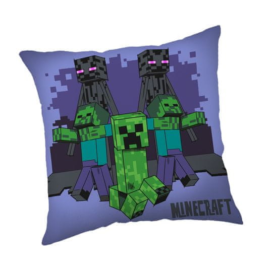 Polštářek Minecraft ""Mobs coming for you (40x40cm)