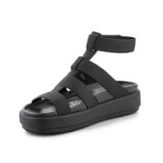 Crocs Sandály černé 38 EU Brooklyn Luxe Gladiator