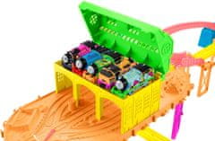 Mattel Mašinka Tomáš Track Master Hyper Glow Station svítící..