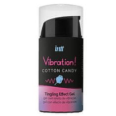 INTT Intt Vibration! Tingling Gel (Cotton Candy), stimulační gel na rty a klitoris