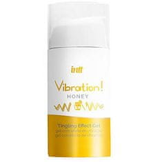 INTT Intt Vibration! Tingling Gel (Honey), stimulační gel na rty a klitoris