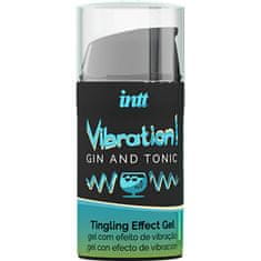 INTT Intt Vibration! Tingling Gel (Gin & Tonic), stimulační gel na rty a klitoris