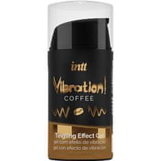 INTT Intt Vibration! Tingling Gel (Coffee), stimulační gel na rty a klitoris