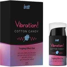 INTT Intt Vibration! Tingling Gel (Cotton Candy), stimulační gel na rty a klitoris
