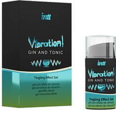 INTT Intt Vibration! Tingling Gel (Gin & Tonic), stimulační gel na rty a klitoris