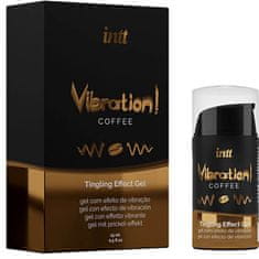 INTT Intt Vibration! Tingling Gel (Coffee), stimulační gel na rty a klitoris