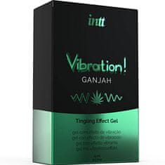 INTT Intt Vibration! Tingling Gel (Ganjah), stimulační gel na rty a klitoris