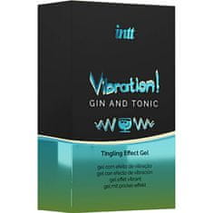 INTT Intt Vibration! Tingling Gel (Gin & Tonic), stimulační gel na rty a klitoris