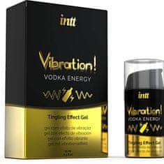 INTT Intt Vibration! Tingling Gel (Vodka Energy), stimulační gel na rty a klitoris