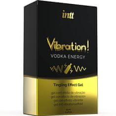 INTT Intt Vibration! Tingling Gel (Vodka Energy), stimulační gel na rty a klitoris