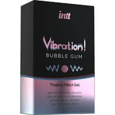 INTT Intt Vibration! Tingling Gel (Bubble Gum), stimulační gel na rty a klitoris