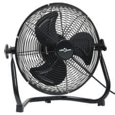 Vidaxl Podlahový ventilátor 3 rychlosti 55 cm 100 W černý