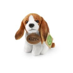 Rappa Plyšový pes sedící mix 12 cm ECO-FRIENDLY