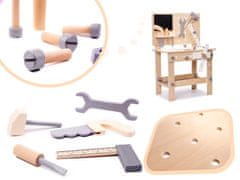 iMex Toys Velká dřevěná dílna Workshop s nástroji 6281
