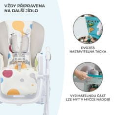 Kinderkraft Židlička jídelní Yummy Multi