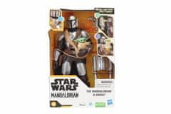 Hasbro Star Wars The Mandalorian Galactic Action Mando and Grogu