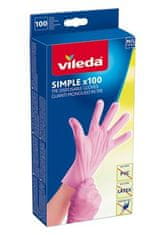 Vileda Simple rukavice M/L 100ks