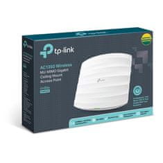 TP-Link EAP225, AC1350 WIFI přístupový bod Omada 1xGLAN, PoE, montáž na strop/zeď