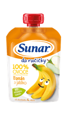 Sunar Kapsička Do ručičky banán, jablko 100 g