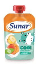 Sunar Cool banán, meruňka, jogurt 110g