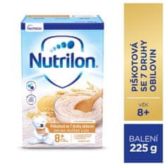 Nutrilon Pronutra Piškotová kaše se 7 druhy obilovin 225g, 8+